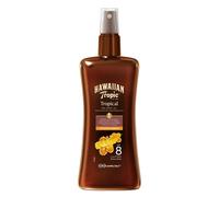 Hawaiian Tropic - Aceite Protector En Spray Fps 8+ Protección solar 200 ml unisex