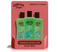 Hawaiian Tropic - After Sun - Cooling Formulado con Aloe Vera, Vitamina E y Extractos Botánicos - Hipoalergénico - Pack de 3: 200 ml c/u
