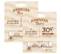 Hawaiian Tropic Bálsamo Labial SPF30 Sabor Tropical 2x4 gr