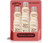 Hawaiian Tropic Bruma Hydrating Protection SPF 30 - Loción Solar Protectora en Spray de Vaporización, Resistente al Agua hasta 12 Horas, Bruma Solar de 177 ml (Paquete de 3)