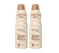 Hawaiian Tropic Bruma Hydrating Protection SPF 50 - Loción Solar Protectora en Spray de Vaporización, Resistente al Agua hasta 12 Horas, Bruma Solar de 220 ml (Pack x2)