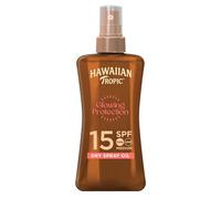 Hawaiian Tropic Glowing Protection Aceite solar en gel - SPF 15-200 ml