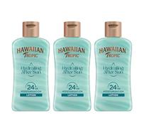 Hawaiian Tropic Hydrating After Sun Travel Size - Loción Hidratante Ultra Ligera para Después de la Exposición al Sol, Fragancia de Coco y Papaya - Tamaño Viaje 60 ml (Pack x3)