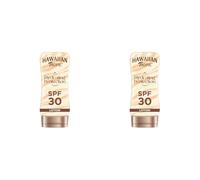 Hawaiian Tropic Hydrating Protection SPF 30 - Loción Solar Protectora con Cintas de Seda Hidratantes, Resistente al Agua hasta 12 Horas, Crema 180 ml (Individual) (Paquete de 2)