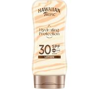 Hawaiian Tropic Silk Hydration Protective - Loción Solar Protectora con Cintas de Seda Hidratantes y Resistente al Agua, Protección Alta, SPF 30 - Formato: 180 ml