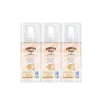 HAWAIIAN Tropic Silk Hydration Air Soft - Crema Protectora Solar Facial Spf 30 Fórmula No Grasa Resistente al Agua, Blanco, 150 Mililitros, Pack 3 Unidades