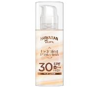 HAWAIIAN Tropic Silk Hydration Air Soft Face Spf 30 - Loción Solar Protectora para el Rostro, Crema Hidratante Facial con Protección, Blanco, Fresh, 50 Mililitros