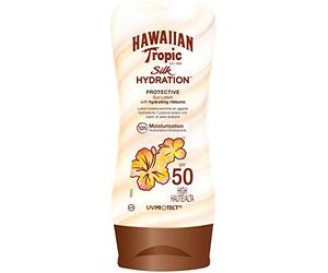 Hawaiian Tropic Silk Hydration Moisturisation Spf 50 Cuidado Solar - 180 Ml (Pack 2)
