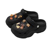 Hawainas Mujer Chanclas,Breathable Platform Clogs For Women Men Unisex Slip On Comfortable Casual Shoes with Charm Accessories For Daily Wear All Seasons