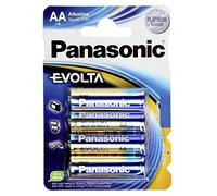 Blister 4 Pilas Alcalinas 1.5V LR6 AA - Panasonic EVOLTA