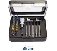 Hawe Trockenbau-Bitsatz 19-tlg. En Kunststoff-Klappbox Bit Box /# 854423