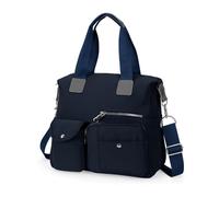 HAWEE Bolso Universidad Mujer Tote Bag MúLtiples Bolsillos Y Compartimentos Crossbody Nylon Bolso Cruzado Para Profesora Universitarias Shopper Trabajo Deportivo