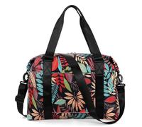 HAWEE Unisex Bolsa de Viaje Grande Bolsa Deporte Ligero Bolsa Gimnasio Hombre Impermeable Bolsa de Fin de Semana Mujer Plegable Duffel Bag con Bandolera para Fitness, Natación, Camping, Entrenamiento