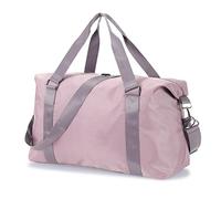HAWEE Unisex Bolsa de Viaje Grande, de Deporte Impermeable, Gimnasio Mujer Ligero de Equipaje de Mano Hombre Plegable Duffel Bag con Bolsillo Húmedo para Fin de Semana Fitness Natación