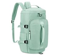 HAWEE Unisex Mochila de Viaje con Compartimento para Zapatos Grande Mochila Deportiva Impermeable Bolsa Deporte Ligero Mochila Mujer Hombre para Viaje Deportes Fitness Natación Cámping