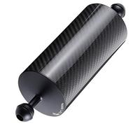 HAWEEL 27,5 cm de longitud, 80 mm de diámetro, doble bola de fibra de carbono, brazo flotante, diámetro de la bola: 25 mm, flotabilidad: 800 g soporte para fotografía