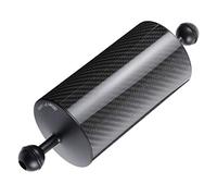 Haweel 9.84 Pulgadas 25 cm Longitud 80 mm diámetro Bolas Dobles Brazo Flotante de Fibra de Carbono, diámetro de la Bola: 25 mm, flotabilidad: 600 g Soporte de fotografía
