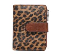 HAWILAND Cartera para mujer, bolso de mujer, Estampado de leopardo, Classic
