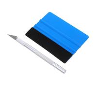 HAWILLOSCH 1 Juego De Herramientas De Película Para Coche Kit De Papel De Pared Kit De Herramientas De Tinte Raspador De Papel Pintado Herramienta De Alisado Kit De Aplicación De Papel