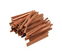 HAWILLOSCH 1 Palos de Palo de Rosa Rituals el Ritual Aroma calmante de sándalo Aroma de sándalo Decoración portátil Quemador Cono Palos fragantes Tiras de sándalo de Buda Madera Brown