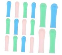 HAWILLOSCH 15piezas Fundas De Repuesto Para Cucharas De Oído Cubiertas De Accesorios Para Removedor De Cerumen Suministros Para Limpieza De Oídos Baño