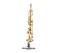 HAWILLOSCH 1juego Mini Saxofón Decorativo con Base y Estuche Realista De Instrumento Musical para y Decoración del De