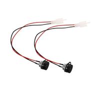 HAWILLOSCH 2 Piezas Conector de Cargador para Scooter Eléctrico Cable de Puerto de Carga para Bicicleta Mini Accesorio de Motocicleta Compatible con Instalación y Duradera
