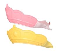 HAWILLOSCH 2 Piezas Tapa De Champú De Silicona Gorro De Ducha Infantil Visera Para Shower Gorro De Ducha Para Niños Protector De Lavado De Cabello Para Niños Cosas De Bebe Gel De Sílice