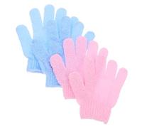 HAWILLOSCH 2pares Guantes De Baño Exfoliantes Corporales Guantes De Ducha Para Depurador De Accesorios De Baño Exfoliante Lavable Para Spa y Cuidado Personal