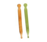 HAWILLOSCH 2piezas Bastón De Masaje Facial De Resina Herramienta De Acupuntura Para Relajación Muscular y Estimulación Del Para Uso Casa y Cuidado Facial