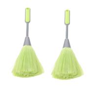 HAWILLOSCH 2piezas Cepillo para Teclado De Fibra Premium Plumero Polvo Pequeño para Limpieza De Computadoras y Electrodomésticos Hogar y Oficina Duradero y Fácil De Usar