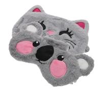 HAWILLOSCH 2piezas De Ojos De Peluche Para Dormir Diseño De Animales De Cuento Bloqueo Total De Luz Para Viajes y Descanso Casa