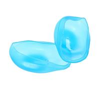 HAWILLOSCH 3 Pares salón de protección para los kit de eliminación de cerumen para los de natación perforación champú para teñir orejeras antiruido protector auditivo Blue
