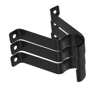 HAWILLOSCH 3 Piezas Soporte De Barra De Cortina Materiales del Equipo Soporte Elástico Barra De Cortina Resistente Soporte Sin Núcleo Película Protectora para Gafas VR Planchar Black