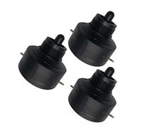 HAWILLOSCH 3piezas Adaptador De Cabezal Piezoeléctrico Tweeters Para Coche Bocina De Tweeter Para Coche Para Sistema De Audio