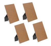HAWILLOSCH 4 Piezas Soporte de Respaldo para Marco de Fotos Tablero de Soporte para Exposición Mesa Compatible con Marcos y
