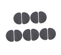 HAWILLOSCH 5 Pares Adhesivos antideslizantes para taloneras para zapatillas goma antideslizante plantilla antideslizante insoles zapatos anti-ruido pegatinas caucho Black