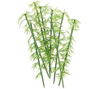 HAWILLOSCH 50 Modelos De Árboles De Bambú: Planta Artificial De Bambú De Imitación, Miniárbol para Jardín De Hadas, para Micropaisajes, Decoración De Casas De Muñecas, Proyectos De