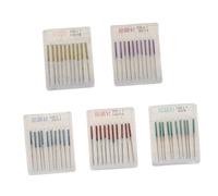 HAWILLOSCH 50 Pcs aguja de máquina de coser agujas para maquinas de coser domesticas agujas universales para maquinas de coser mini sewing machines agujas maquina de coser agujas para aplanar