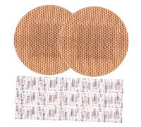 HAWILLOSCH 50 Pcs Vendaje Dedo Gel Envoltura Nasal Cinta De Agarre Puntadas Pequeñas Heridas Cinta Para Cicatriz Manga De Gasa Vendas Protectores De Talón Equipo Light Brown Tejido Elástico