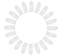 HAWILLOSCH 550piezas Guantes Desechables Antifrágiles Para Manicura Protección De Dedos Látex Flexible Para Arte De Uñas y Reparación Electrónica