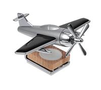 HAWILLOSCH Adorno Para Coche De Aromaterapia Solar Forma De Avión Decoración Elegante Sin Perfume Para Tablero De Automóvil Ambientador Creativo Obsequio Para Amigos y Familiares