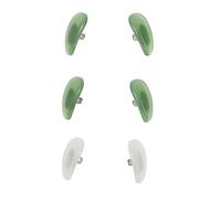 HAWILLOSCH Almohadillas Nasales para Gafas de Sol 3 Almohadilla de Accesorios Prácticos Uso Diario para Nariz Diseño Simple para Gafas de Sol y Lentes
