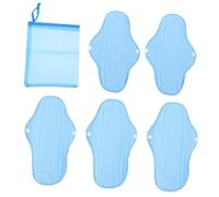 HAWILLOSCH Almohadillas Sanitarias Reutilizables Pul Impermeables Con Forro De Polar Para Lactancia y Menstruación Discos De Higiene Íntima Lavables Para Mujer Kit Salud Femenina