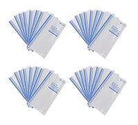 HAWILLOSCH Bolsas Desechables Para Vomitar 100 Unidades Bolsa De Papel Para Vómitos Portátil Diseño Sellable Viaje Coche Avión Tren Campaña Eventos Al Aire Libre Uso Emergencias