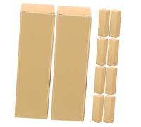 HAWILLOSCH Caja De Lápiz Labial De Papel Dorado Set De 50 Cajas Resistentes y Prácticas Diseño Sólido y Ligero Para Cosméticos y Muestras Adecuado Para Almacenamiento y Transporte