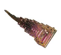 HAWILLOSCH Cristal De Metal De Bismuto Geoda Apuntalar Piedra Preciosa Lámpara De Selenita Pirámide De Bismuto Espécimen De Bismuto Acuarios Canicas a Granel Roca Aire Amatista Hogar Colorful