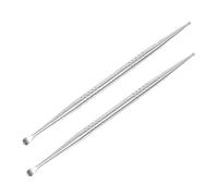 HAWILLOSCH Detector De Puntos De Del Oído Sonda De Oído De Inoxidable 2 Piezas Herramienta De Masaje Duradera Para Diagnóstico Auricular Clínico y Doméstico