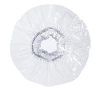 HAWILLOSCH Gorros De Ducha Impermeables Unisex 38 Cm Extra Grandes Reutilizables Banda Elástica Para Baño y Viaje Protección Cabellos Largos y Cortos