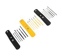 HAWILLOSCH Herramientas Esenciales Para La Limpieza De Oídos Kit De 18 Piezas Para Eliminar La Cera De Los Oídos Cucharas Para Los Oídos Estuche Para Juego De Oídos